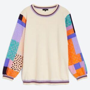 Delfina Abstract Sleeve Sweater